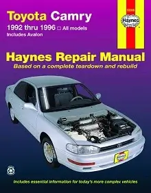 Toyota Camry and Avalon Repair Manual
