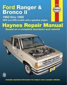 Ford Ranger & Bronco II (1983-1992) Repair Manual