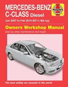 2007-2014 Mercedes-Benz W204 (C-Class) Repair Manual