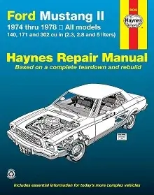 1974-78 Ford Mustang II Repair Manual