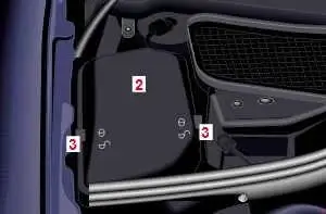 1998-2005 Mercedes-Benz W220 & C215 Fuse Block Location