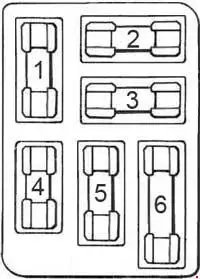 1964 Ford Mustang Fuse Panel Diagram