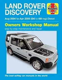 2004-2009 Land Rover Discovery Repair Manual