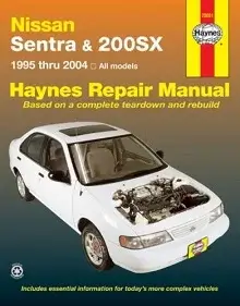 1995-1999 Nissan Sentra Repair Manual