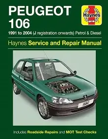 Peugeot 106 (91 - 04) Repair Manual
