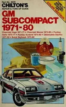 1976-1980 Pontiac Sunbird Repair Manual