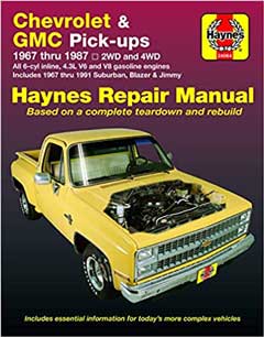 Chevy & GMC 4 3L & V* Pick-ups (67-87) & Suburban, Blazer & Jimmy (67-91)