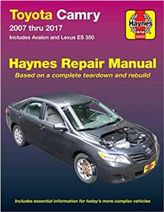Toyota Camry & Avalon & Lexus ES 350 (07-15) Haynes Repair Manual