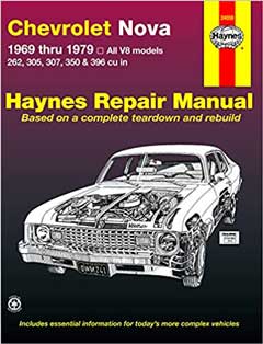 Chevrolet Nova V8 (69-79) Haynes Repair Manual (Haynes Repair Manuals)