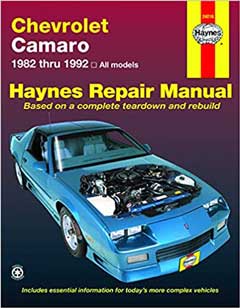 Chevrolet Camaro (82-92) Haynes Repair Manual