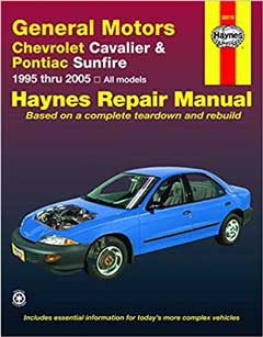 Chevrolet Cavalier and Pontiac Sunfire (95-05) Haynes Repair Manual