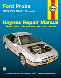 Ford Probe 1989 thru 1992 All Models (Haynes Automotive Repair Manual)