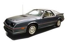 1984-1993 Dodge Daytona & Chrysler Laser Fuse Box Diagram