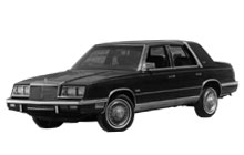 1983-1988 Chrysler New Yorker, Dodge 600, Plymouth Caravelle