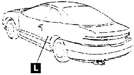 Chrysler Sebring Coupe & Dodge Avenger Coupe Relay Location