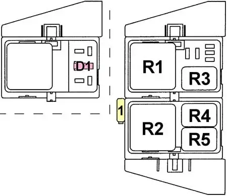 2004 Ford F150 Relay Location