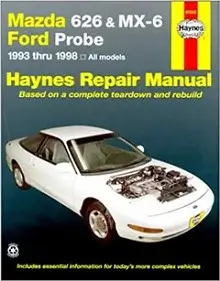 Mazda 626 (93-02), Mazda MX-6 & Ford Probe (93-97) Haynes Repair Manual