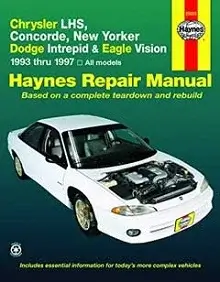 Chrysler LHS, Concorde, New Yorker, Dodge Intrepid, Eagle Vision Haynes Manual