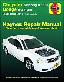 Chrysler 200 and Dodge Avenger Haynes Repair Manual