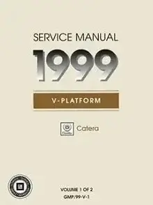 Cadillac Catera Service and Repair Manual