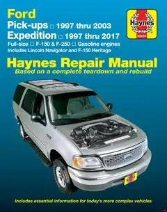 Haynes Ford Pick-ups & Expedition Lincoln Navigator Automotive Repair Manual