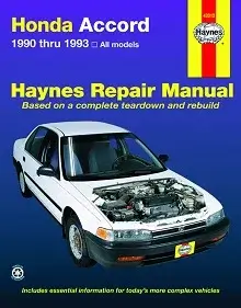 1990-1993 Honda Accord Haynes Repair Manual