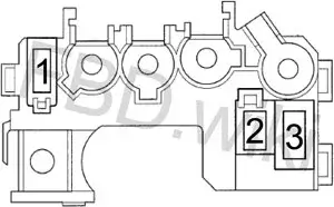 2010-2014 Honda Insight Motor Relay Location