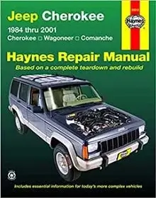 1984-2001 Jeep Cherokee, Wagoneer, Comanche Repair Manual