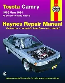 1983-1991 Toyota Camry Repair Manual