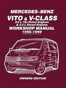 1996-1999 Mercedes-Benz Vito & V-Class Repair Manual