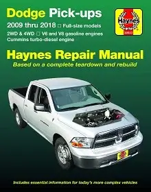 2009-2018 Dodge Ram 1500, 2500, 3500 Repair Manual