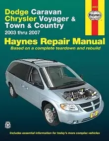 2003-2007 Dodge Caravan, Chrysler Voyager / Town & Country Repair Manual