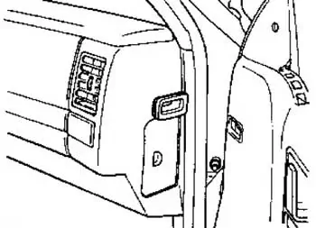 1993-1995 Jeep Grand Cherokee (ZJ) Fuse Box Location