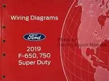2016-2019 Ford F650, F750 Repair Manual