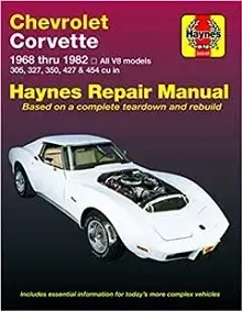 1978-1982 Chevrolet Corvette C3 Repair Manual