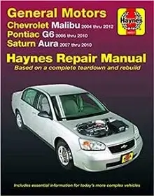 2008-2012 Chevrolet Malibu Repair Manual