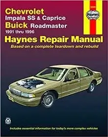 1991-1996 Chevrolet Caprice Repair Manual