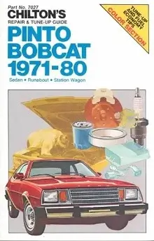 1974-1978 Ford Pinto Repair Manual