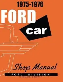 1972-1976 Ford Thunderbird Repair Manual