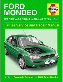 Ford Mondeo Petrol & Diesel (2000 - 2003) Repair Manual