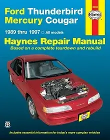 Ford Thunderbird & Mercury Cougar (1989-1997) Repair Manual