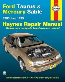 Ford Taurus & Mercury Sable (1986-1995) Repair Manual