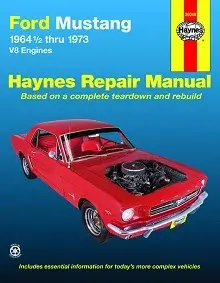 Ford Mustang, Mach 1, GT, Shelby, & Boss V-8 (64-73) Repair Manual