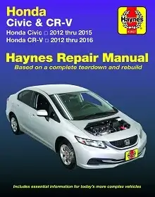 Honda Civic (12-15) & CR-V (12-16) Repair Manual