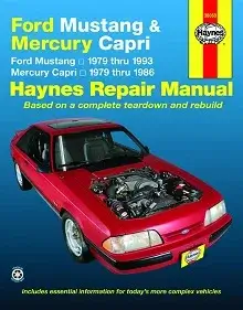 1983-1986 Ford Mustang Repair Manual