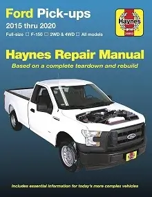 2015-2018 Ford F-150 Repair Manual