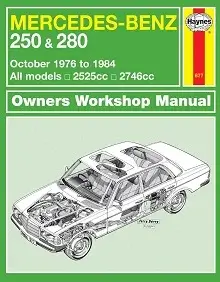 1976-1985 Mercedes Benz W123 Diesel Repair Manual