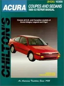 1992-1994 Acura Vigor Repair Manual