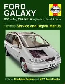 Ford Galaxy Petrol & Diesel (95 - Aug 00) Repair Manual