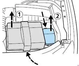 2000-2007 Ford Mondeo Fuse Block Location